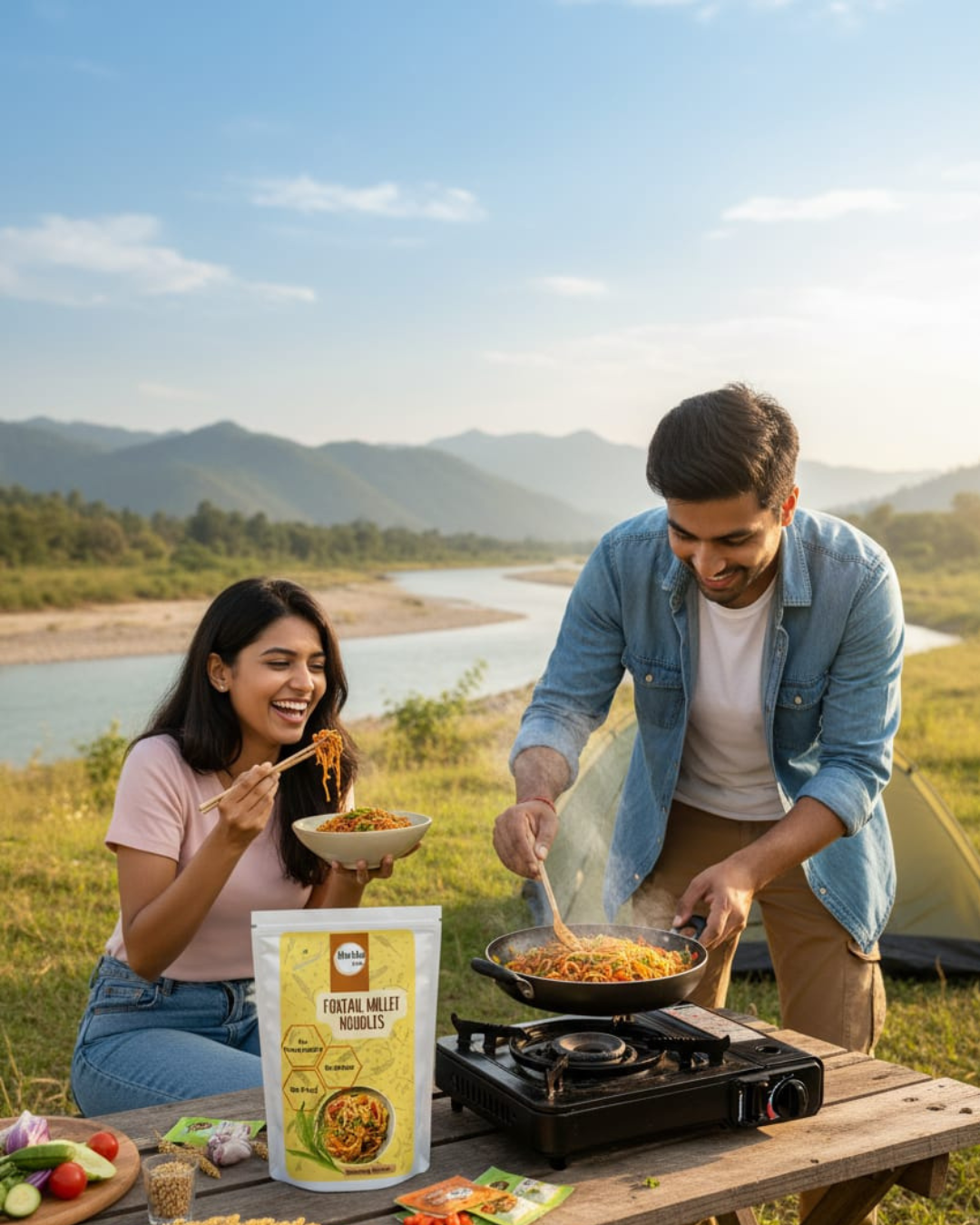 Kha Kha Foods Multi Millet Noodles - Healthy & Delicious Alternative