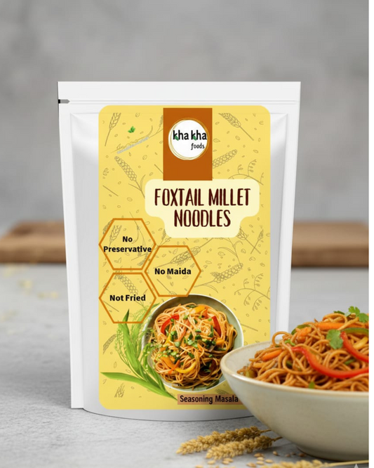 Kha Kha Foods Foxtail Millet Noodles - Healthy & Delicious Alternative