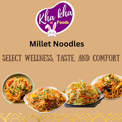 Kha Kha Foods Pearl Millet Noodles - Healthy & Delicious Alternative