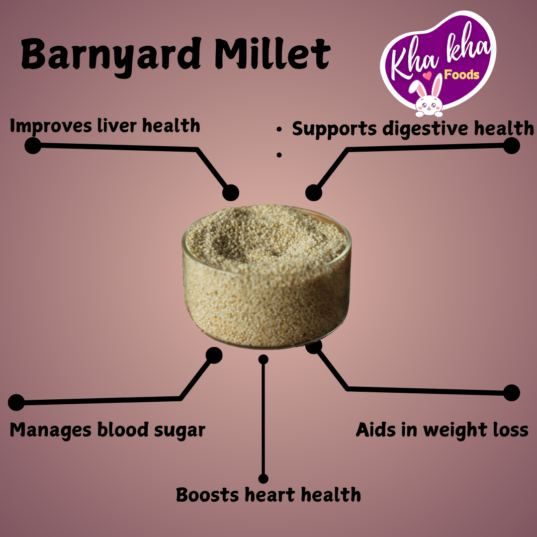 Buy Barnyard Millet Online - High Fiber, Iron, Calcium & Nutrient-Rich Grain