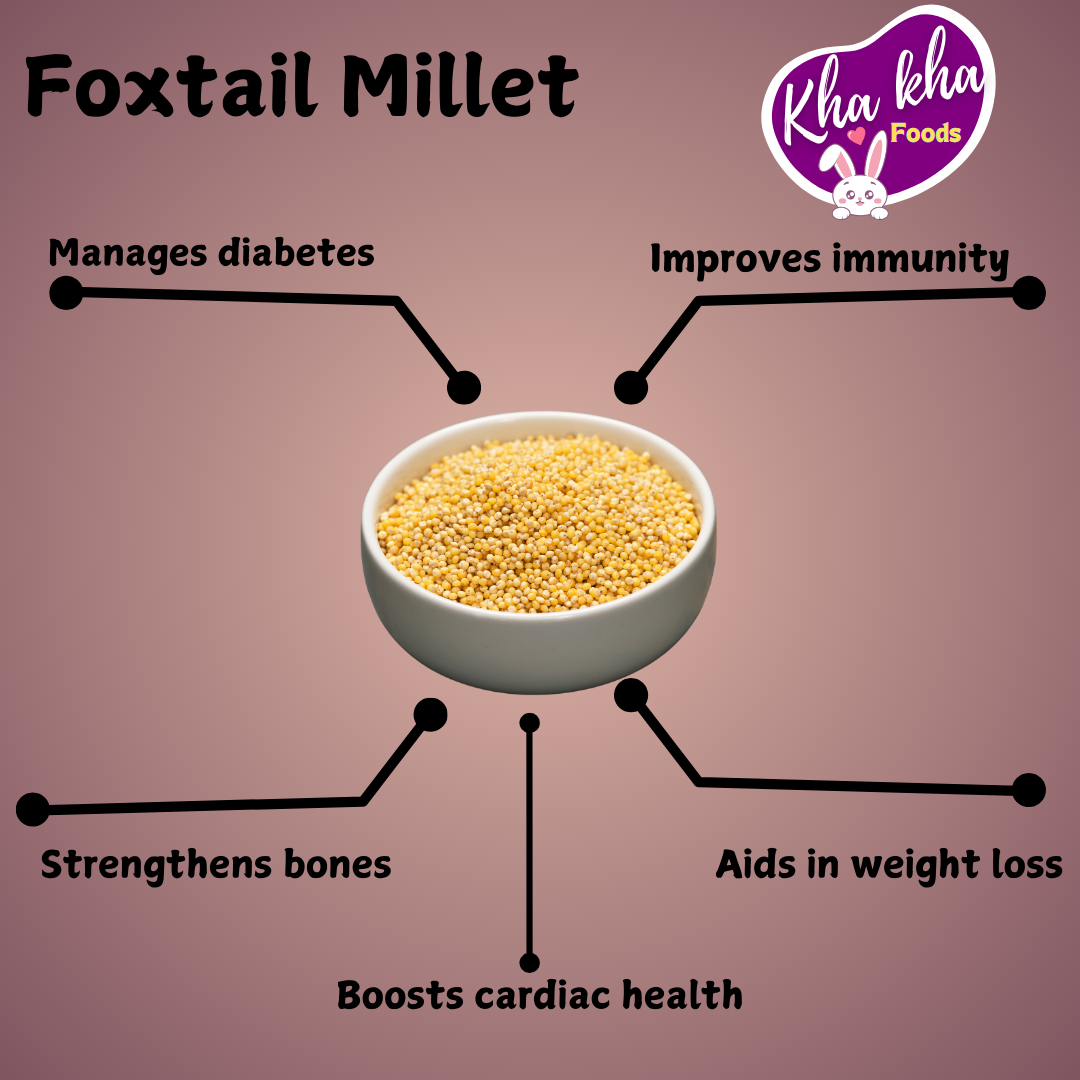 Buy Foxtail Millet Online - Gluten-Free, High Fiber, Protein-Rich Superfood