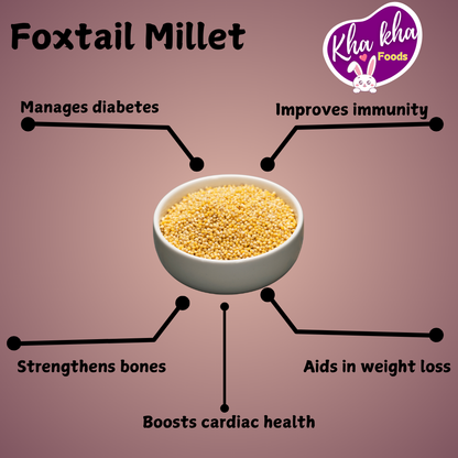 Buy Foxtail Millet Online - Gluten-Free, High Fiber, Protein-Rich Superfood