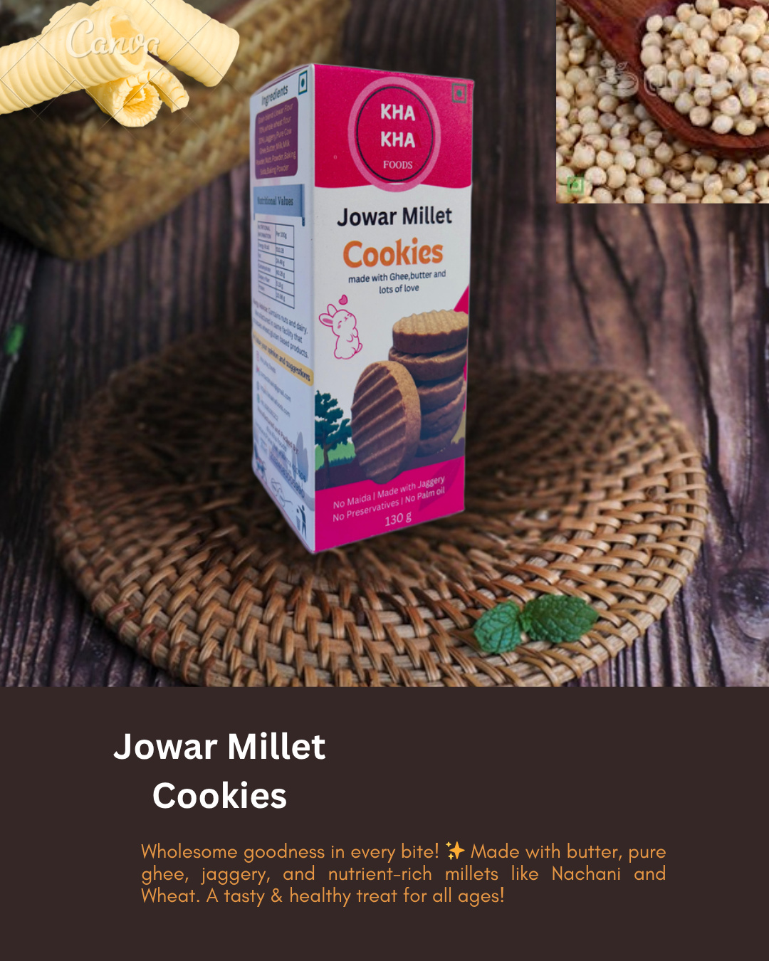 Jowar Millet Cookies- Healthy and Nutrient-Rich