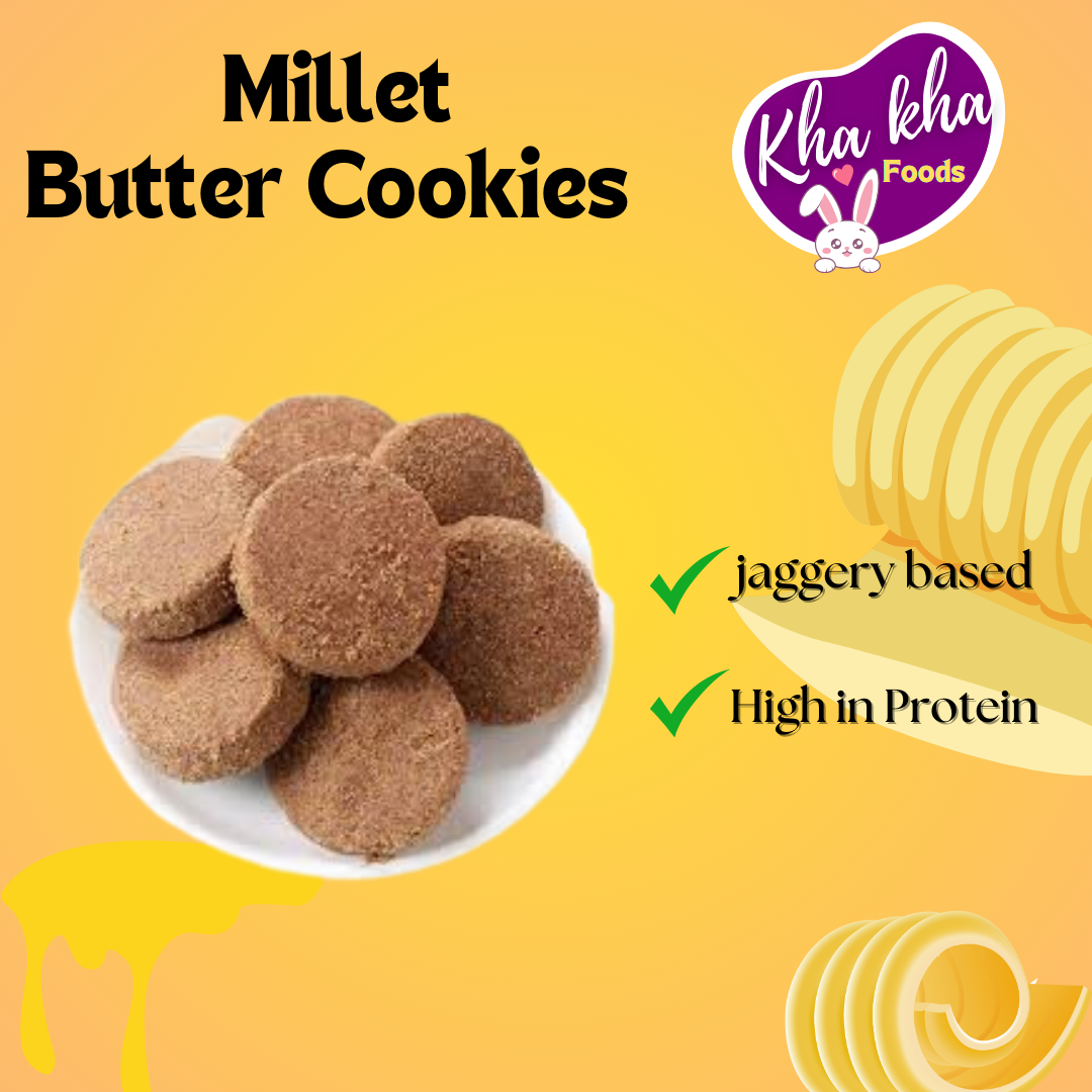 Millet butter Cookies