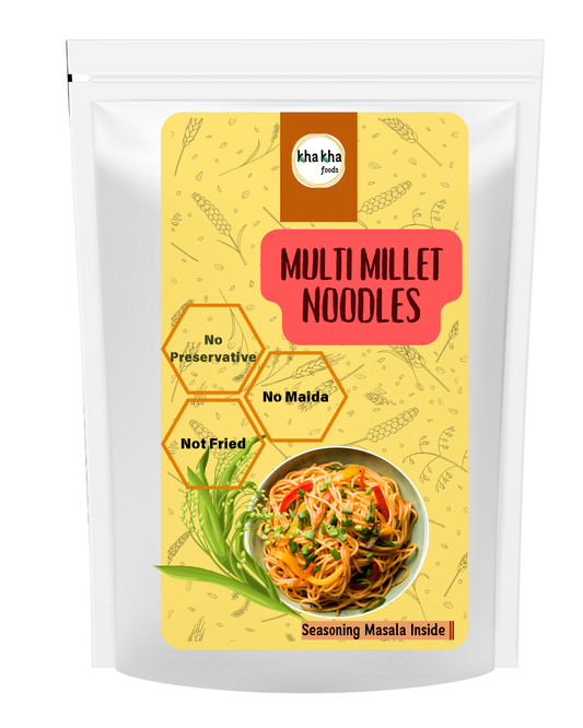 Kha Kha Foods Multi Millet Noodles - Healthy & Delicious Alternative