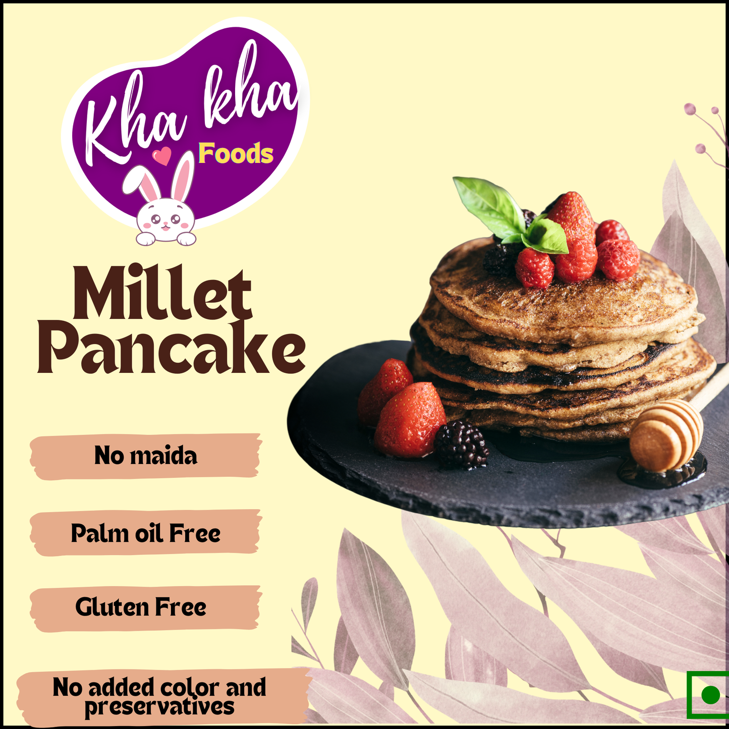 Supergrain Pancake Mix with Real Cocoa - Nutritious & Delicious