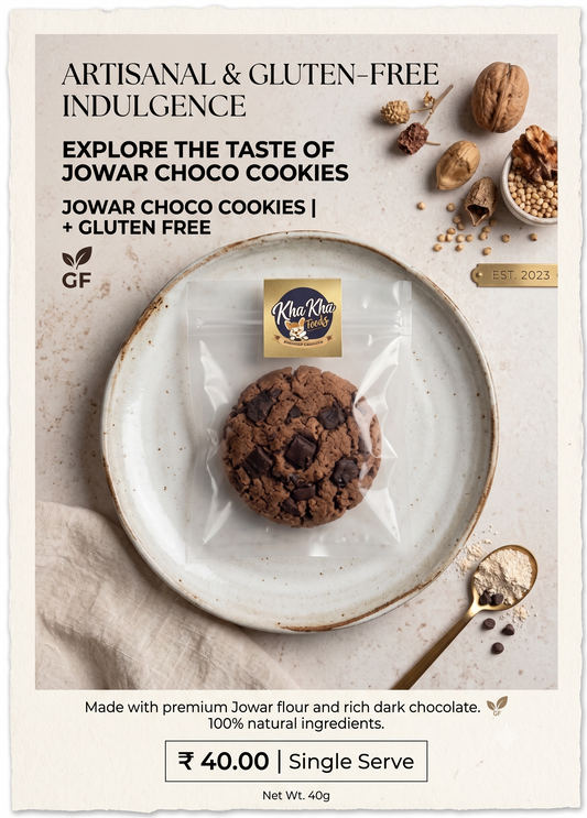 Jowar Choco Cookies (100% Gluten-Free)
